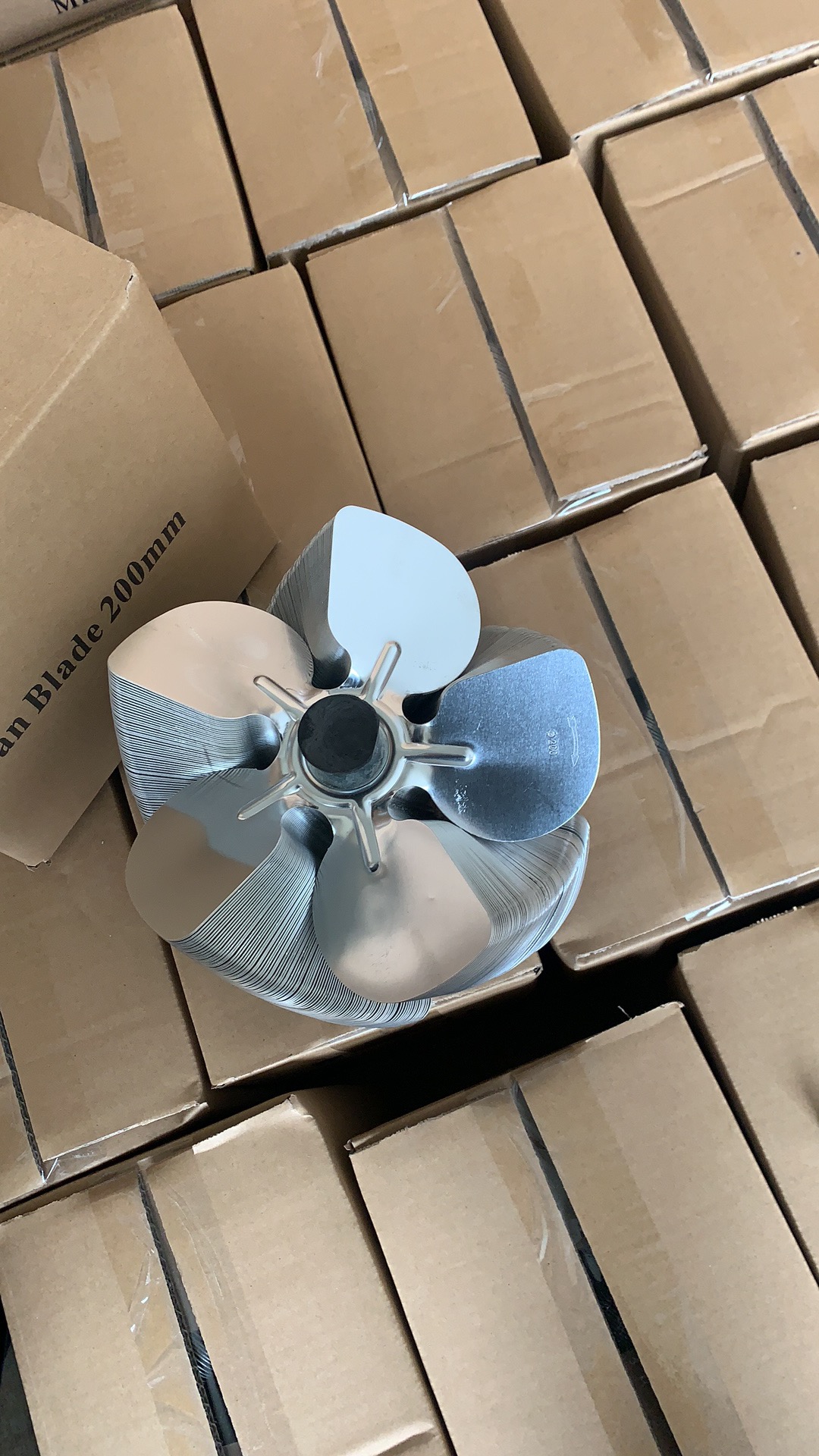 Shipment: Aluminium fan ferrum in USA