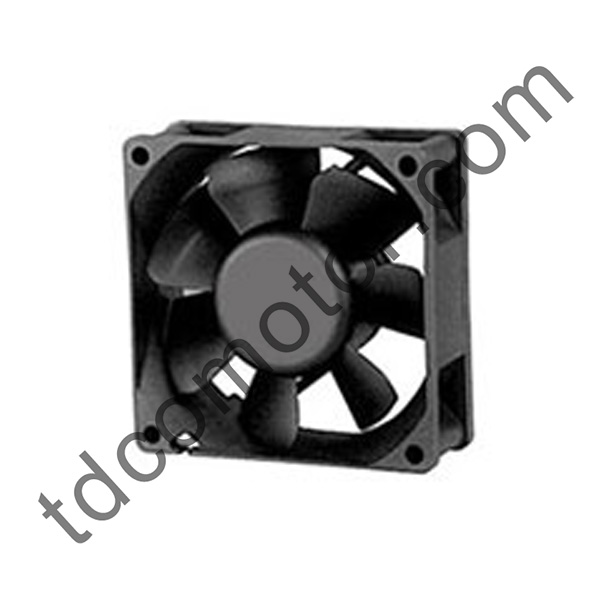 DC fan Axial White 70x70x25 ipsi YZ, supportantes 7025D Ball Ferens